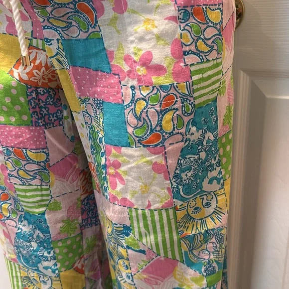 Lilly Pulitzer- Resort Pant Printed size 14 NWT - Picture 4 of 8